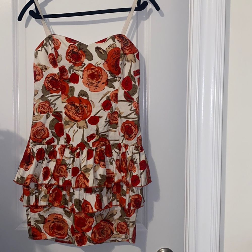 Floral mini dress